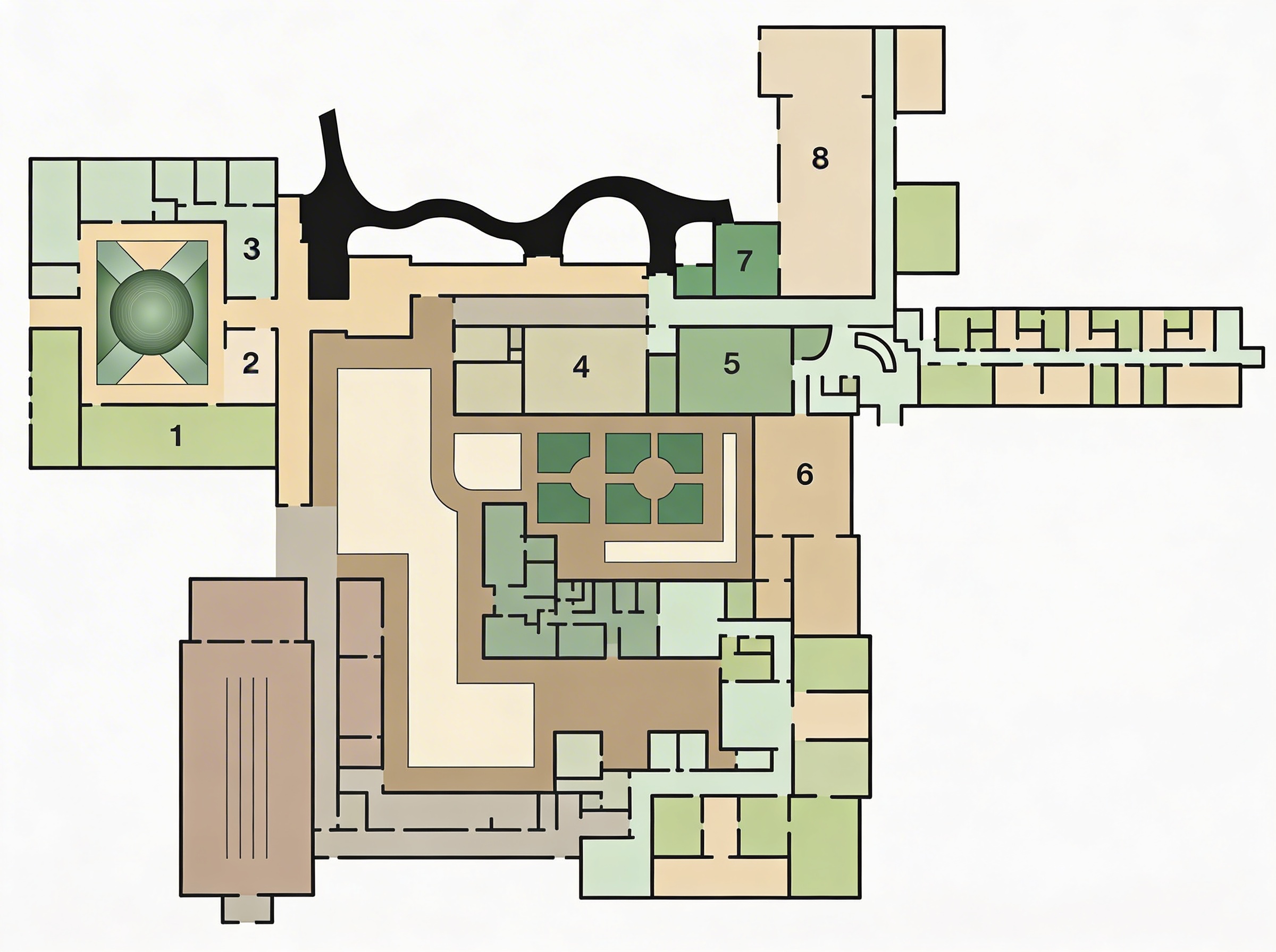 Meeting room map plan